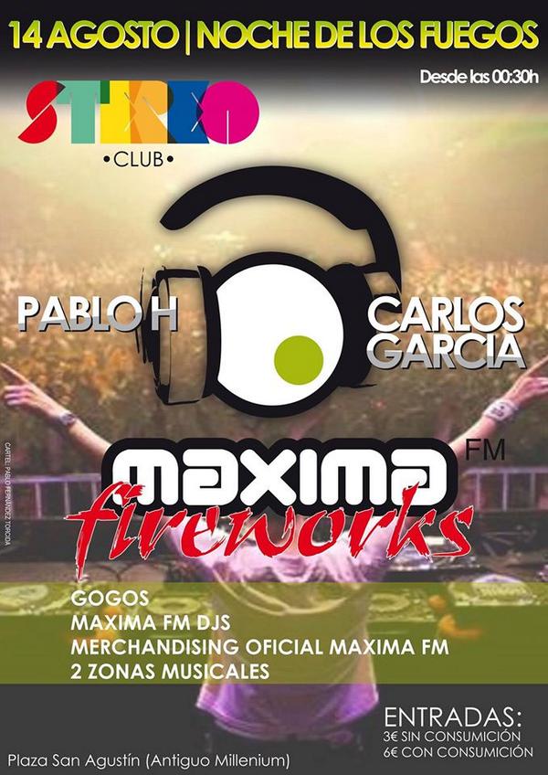 Lidia_gjn's tweet photo. FIESTÓN en Stereo pal dia de los fuegos!! #Gijon #fuegos #maximafm #fiesta http://t.co/PQqxvSzsPt