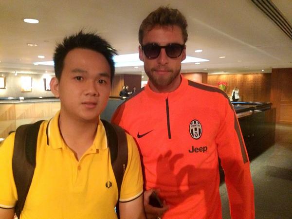 YogieHo's tweet photo. Great performance today at jakarta for our numero uno Centrocampista @ClaMarchisio8 @juventusfc http://t.co/lF8DDkkfzy