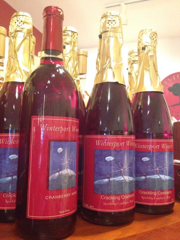 We've just bottled our cranberry and sparkling cranberry wine for this season!  Yum!
