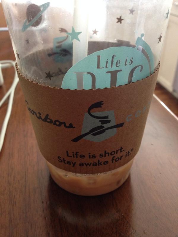 CupADayBlog's tweet image. "Life is short, stay awake for it" (we know we will be now) #empty