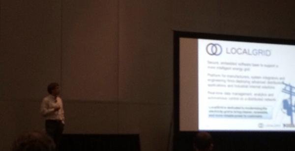 willisbueller's tweet image. Bob getting it rolling at #niweek #localgrid