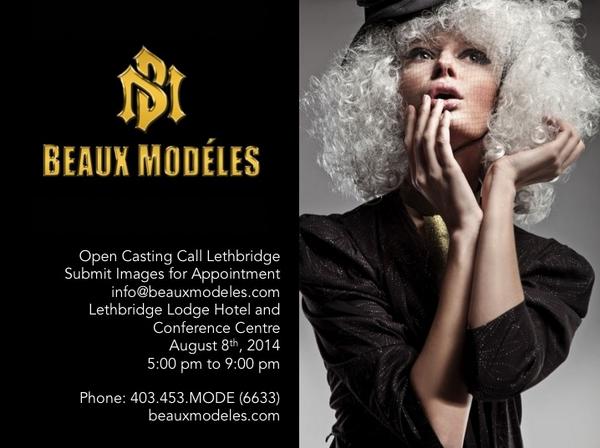 Lethbridge Open Casting Call this Friday! Contact us today to book your spot!