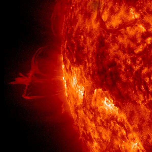 What's our new header pic? A solar prominence appearing above the Sun July 28-29 1.usa.gov/1mnnJ5N