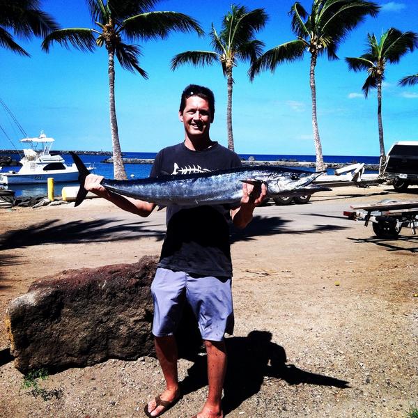 Early morning #fishing trip #wahoo #ono #hawaii #islandfoodandwine