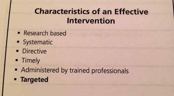 The 6 ESSENTIAL Characteristics of Effective Intervention by @mikemattos65 #atplc #atrti #edchat #sunchat