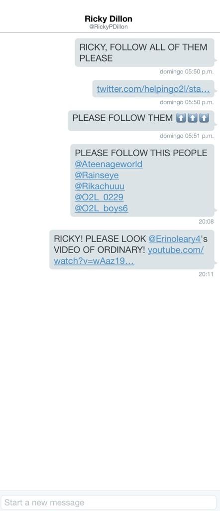 helpingO2L's tweet image. Ricky DM proof
If you're not in the list it means you're NOT following me !