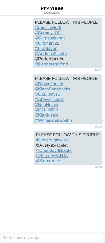 helpingO2L's tweet image. Kian DM proof
If you're not in the list it means you're NOT following me !