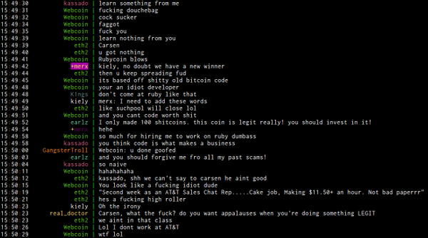 cryptokiely's tweet image. @webcoinx14 Not only are you the worst coin developer #altcoin has ever seen, you're also a horrible liar. #CKcoin