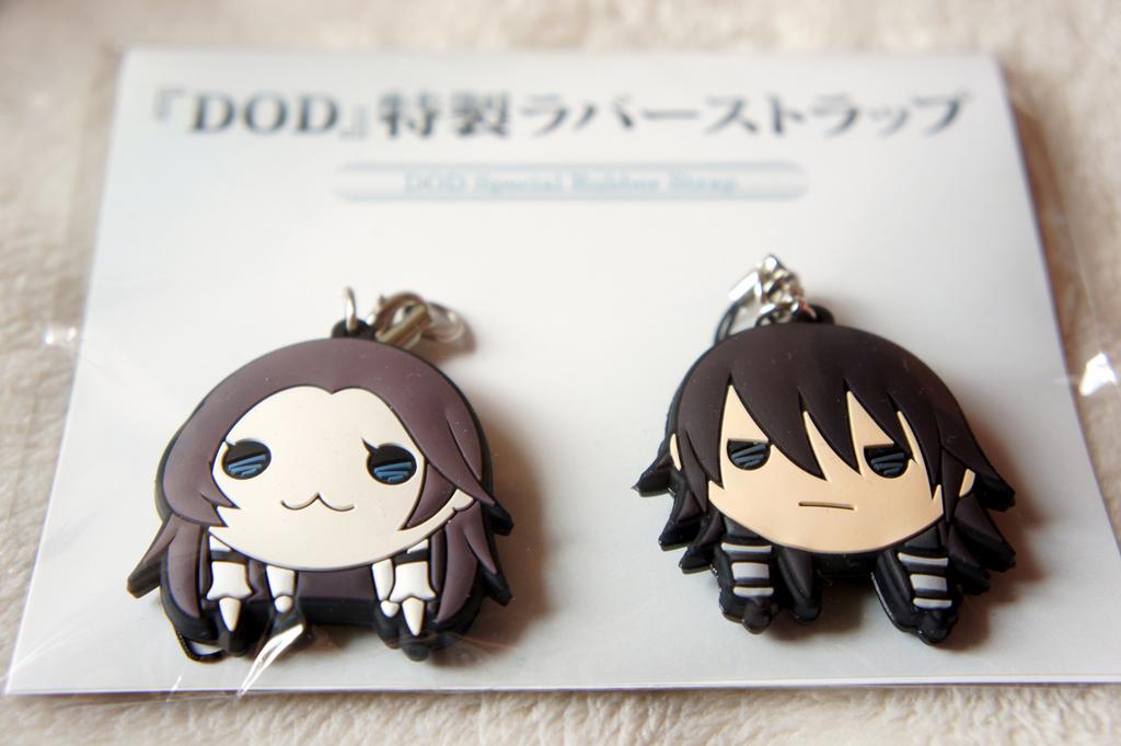 ドラッグオンドラグーンDOD特製ラバーストラップ セット ウタヒメファィブ ドラッグオンドラグーンDOD特製ラバーストラップ セット