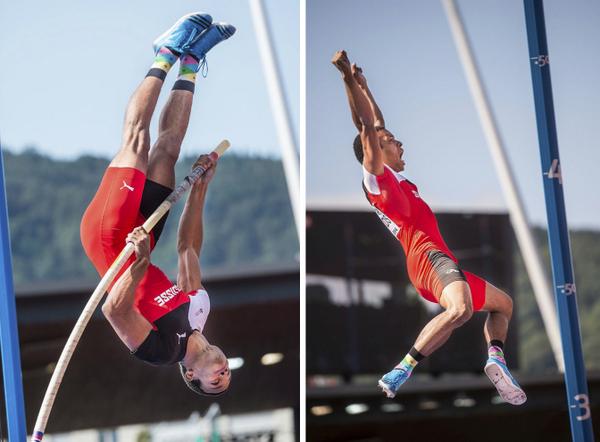 Tolle Leistung meines Stabhochsprungkollegen Marquis Richards: 5,40m!  #Zurich2014 #SwissStarters <a href="/derstab/">Der Stab</a>