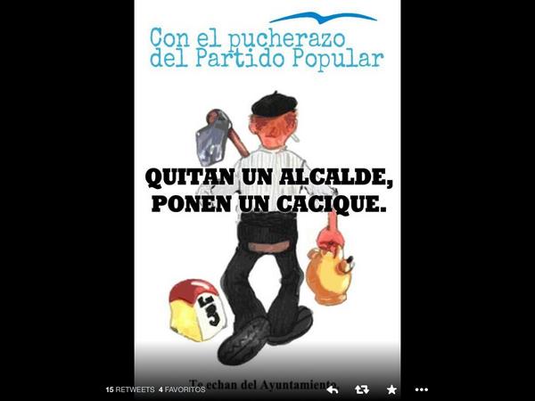 El <a href="/rojosevillano/">Daniel González Rojas 🔻</a> ha actualizado uno de los carteles que el PCE utilizó en las municipales del 79. ¡Chapó!