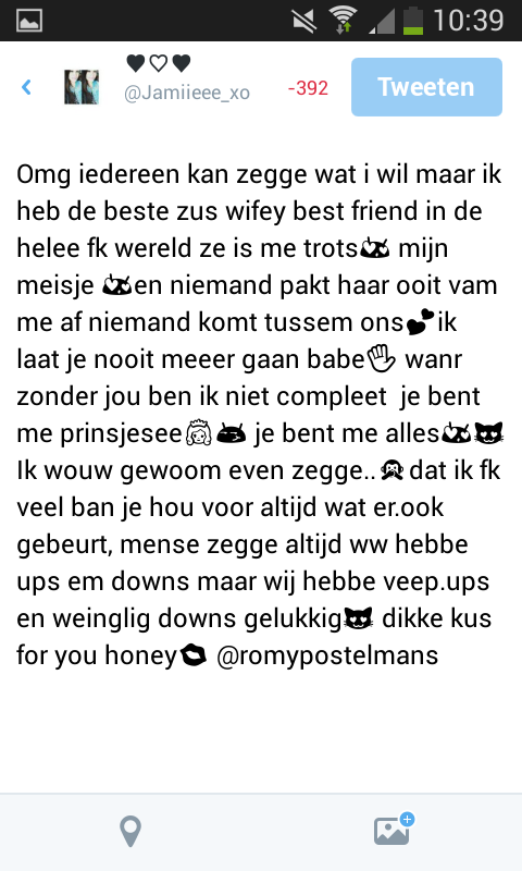 Jamiieee_xo's tweet photo. @romypostelmans 💋😻 for mah siss http://t.co/Gqgq48D8lc