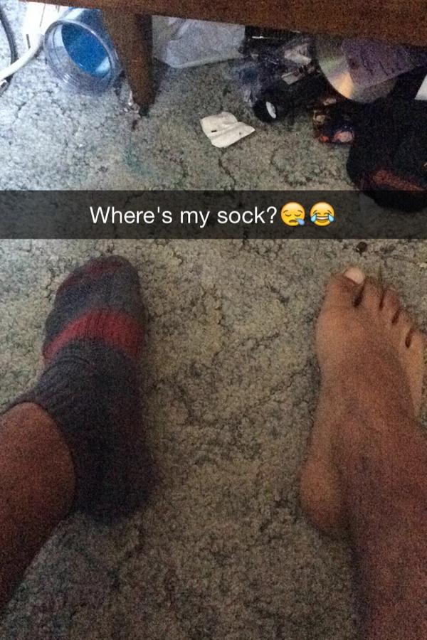 robmarkrob91's tweet image. Everybody is getting in a #relationship 
And I #CantEven find my other sock.