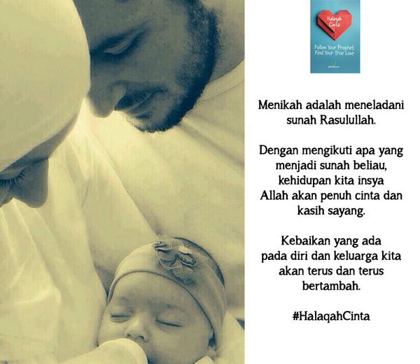 TeladanRasul's tweet photo. Menikah tuk meneladani sunnah.Maka penuh berkah,Kebaikanterus bertambah~ Buku #halaqahcinta --  http://t.co/vfTk2l33Ol #kd