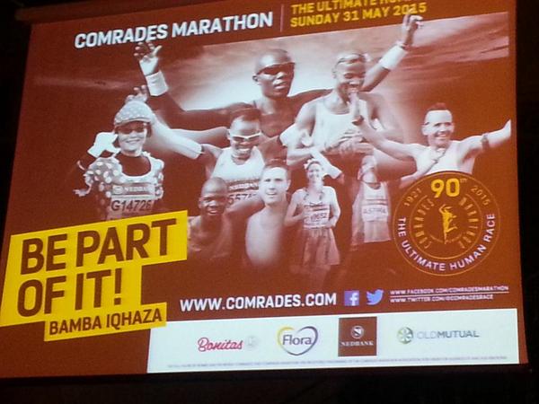 2015 <a href="/ComradesRace/">ComradesRace</a> - the ultimate human race. 
Be part of it - Bamba Iqhaza
