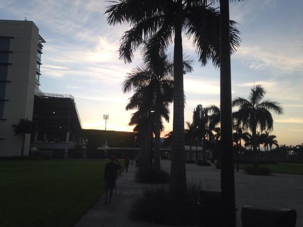 Another beautiful morning in Boca. #practice16 #wintoday