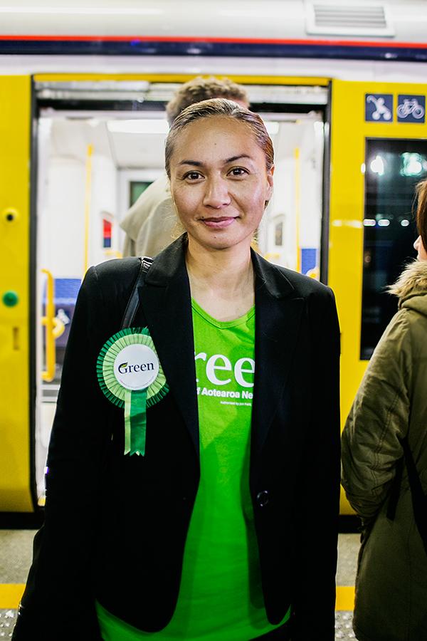 NZGreens's tweet photo. Green candidates @BarryCoates and @MaramaDavidson at our transport policy launch this morning #LoveNZ #MoveNZ http://t.co/ftxhrLUvNV