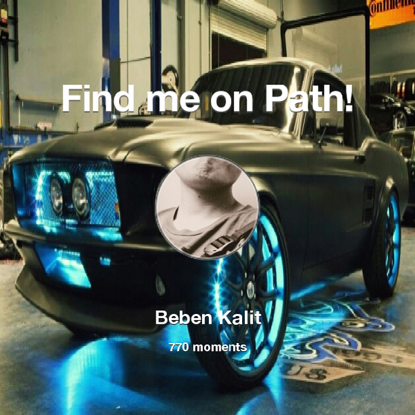 I've shared 770 memories with my friends on #Path - see them now at path.com! #thepersonalnetwork