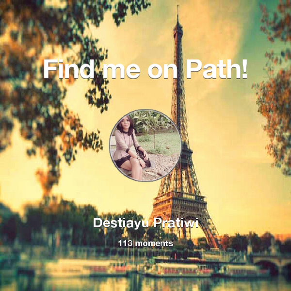 destypesutt's tweet photo. I've shared 113 memories with my friends on #Path - see them now at http://t.co/gv1DJDxrG4! #thepersonalnetwork http://t.co/WnKybcUe7t