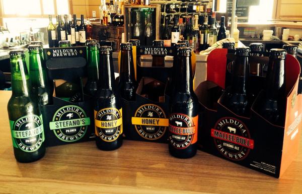 lordraglanhotel's tweet photo. Mildura Brewery range $20 a 6-pack #craftbeer @RocksBoxer @Rocksbrewing @HartsSteve @MilduraBrewery @RocksBoy http://t.co/QkKBEHZmu9
