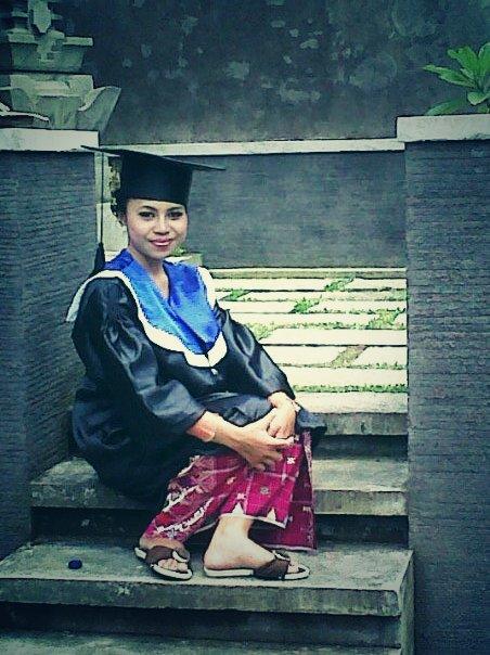 Waktu wisuda....