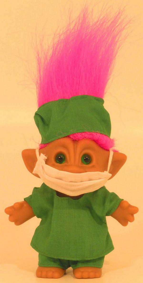 trolldollando's tweet photo. Do trolls have their own medical schools?  The world may never know. http://t.co/hy7Lj9CU5I