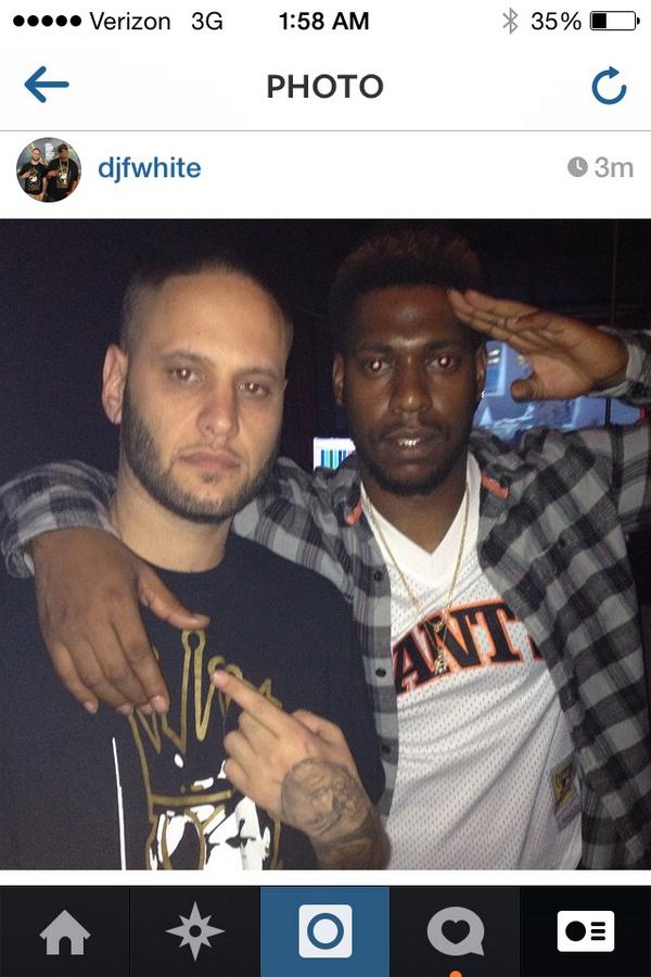 DJFRANKWHITE's tweet image. Salute my bro @djouttaspace #doa #diamondsofatlanta