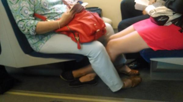 commutersunited's tweet image. More train bullying. The battle of space invaders. #transitproblems @GoTrainAvenger