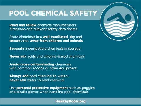 SwimTips's tweet photo. Stay safe while maintaining @healthypools by following these pool chemical #safety tips: http://t.co/SlFnIkpAYp http://t.co/DZVvLzdFHd