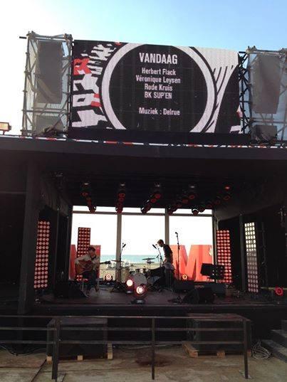 Gisteren live in <a href="/HotelMtv/">Hotel M</a> en morgen op Beleuvenissen (20u15, dubbel bill met Axelle Red): Delrue un peu partout!