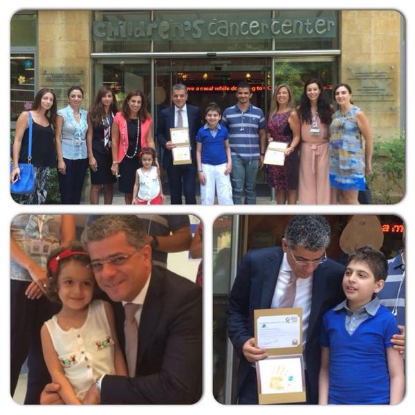 touchLebanon's tweet photo. The visit we've been waiting for! Meeting Maya & Charbel the 2 @CCCLebanon kids you helped with #touchgivesback. http://t.co/UX6txBOzH5