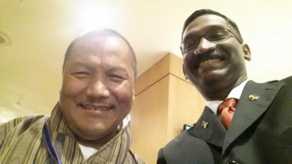Had a very good meeting with HE <a href="/mingbodukpa/">mingbo</a> Minister of Education, Royal Goverment of Bhutan during APREC Bangkok.