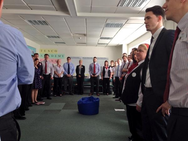 Senior Managers of tomorrow thinking about how a leader should stand...