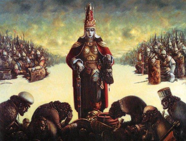 HergunYeniBilg's tweet image. Dünyanın ilk kadın hükümdarı, Saka Türklerinin Hanı Tomris Hatun'dur.