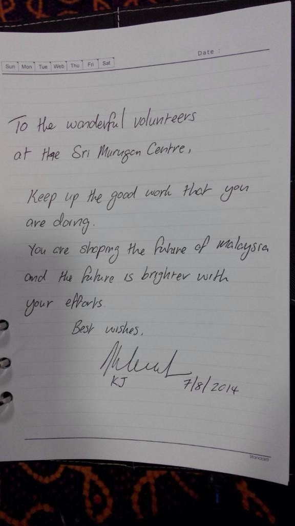 smallbilla's tweet photo. Wisdom words from KJ #smcyouthcore #inspiring http://t.co/E6GPzJBdDc
