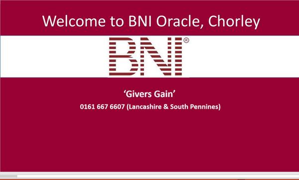Congratulations, A new member <a href="/BNIOracle/">BNI Oracle Chapter</a> #Chorley 
David @CustardMedia  WELCOME TO THE TEAM #BNI #BNISPL #Digital