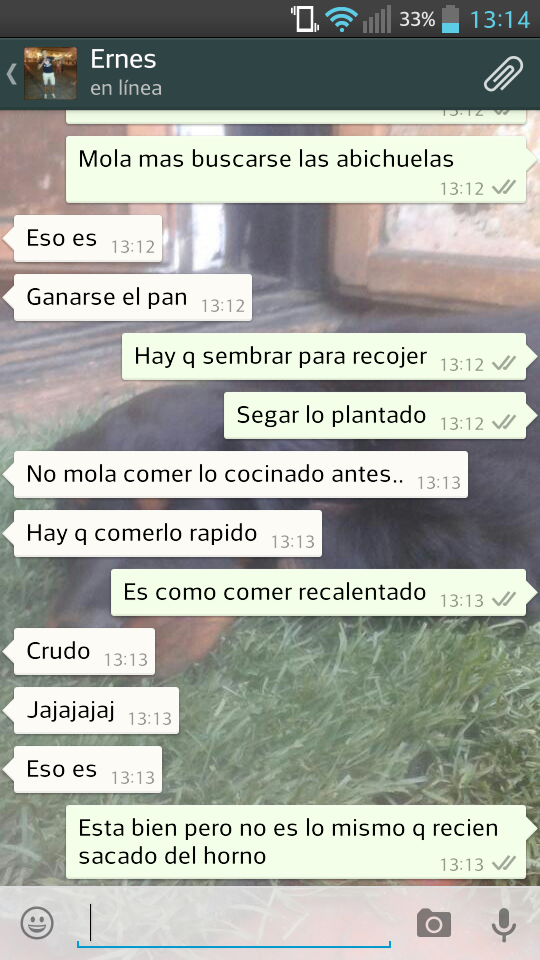 AsierPerezPerez's tweet photo. Conversaciones Banco Sabadell @Ernes8ig http://t.co/Avw7aQiDcd