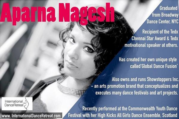 Aparna Nagesh,the 5th teacher at IDR2014. Here are some fun facts about our amazing teacher. #idr2014 #udaipur