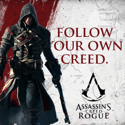 assassinscreed's tweet photo. Are you ready to follow your own creed? 

Learn more about #AssassinsCreed Rogue: http://t.co/bm8kuO0Hnm http://t.co/y1udtXzGY5