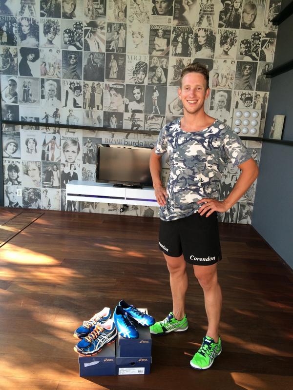 @VanSloten @ASICSeurope Thanks for the supplies!
