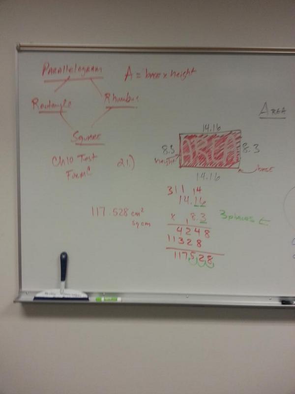 conquermath's tweet image. 4 shapes, 1 formula! #conquermath