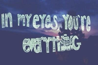 Julian Camarena on Twitter: ""In my eyes you're everything" http://t.co