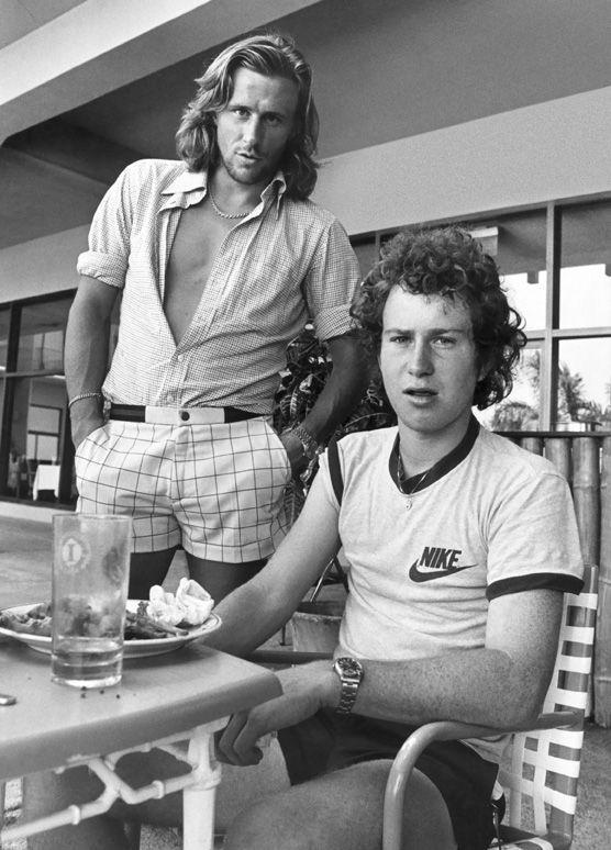 Björn Borg and John McEnroe, 1981