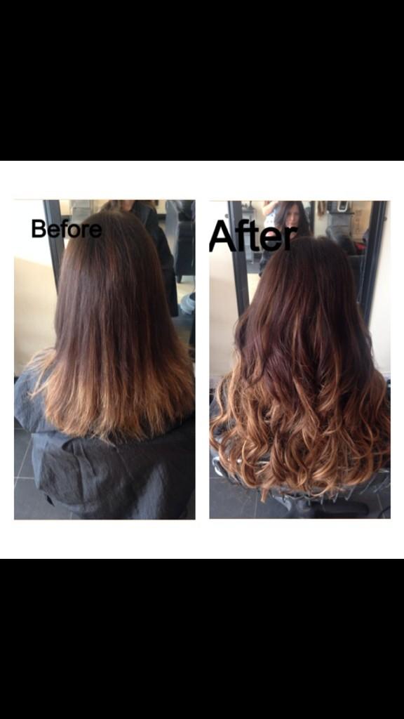 Charlene289's tweet photo. Beautiful ombré look @beauty_works hair extensions in 4/27 💕 http://t.co/qT4tDAnUV9