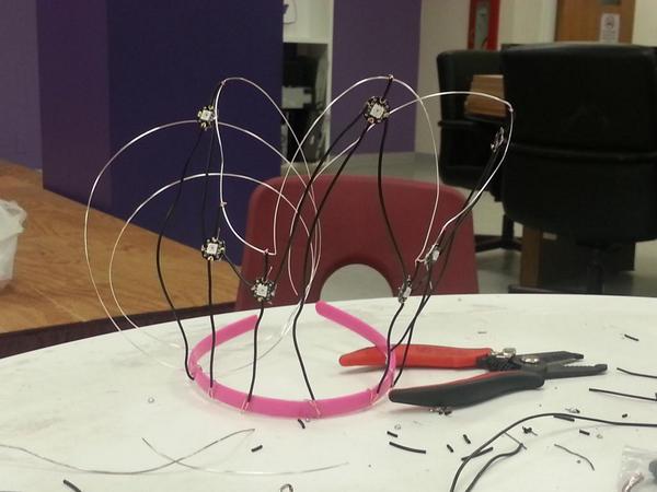 GirlsIncDC's tweet image. Wearable tech happening @GirlsIncDC summer camp! #CyberNinjas #smartgirlscode #codecreations