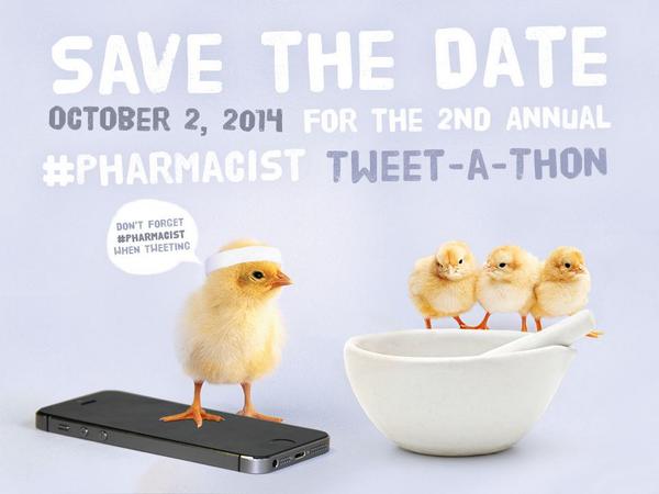FIP_org's tweet photo. SAVE THE DATE! 2nd #Pharmacist global tweet-a-thon on Oct 2- share how you have helped patients using #Pharmacist! http://t.co/3NyMfCUpiZ