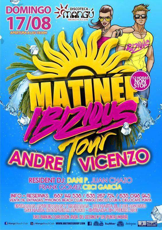 ManguBeachClub's tweet photo. Entre l@s que deis RT a este tuit y vengáis esta noche a Mangú, vamos a sortear 3 entradas VIP GRATIS para Matinée http://t.co/8OO00kiszx