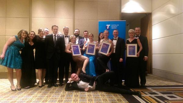 ChrisJTaylorCT's tweet image. Team ACT at the #TelstraBizAwards National awards night #goACT #CBC @CanBusCouncil @ACTChamber