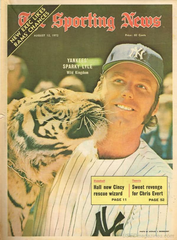 DerekBlaxter69's tweet photo. Sparky Lyle back in the day @SOMPatriots  http://t.co/X1RjbLIvq8