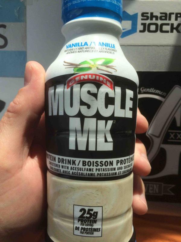 doctorburke's tweet image. I like this @MuscleMilk protein shake and have a few ideas for a new option for the marketplace